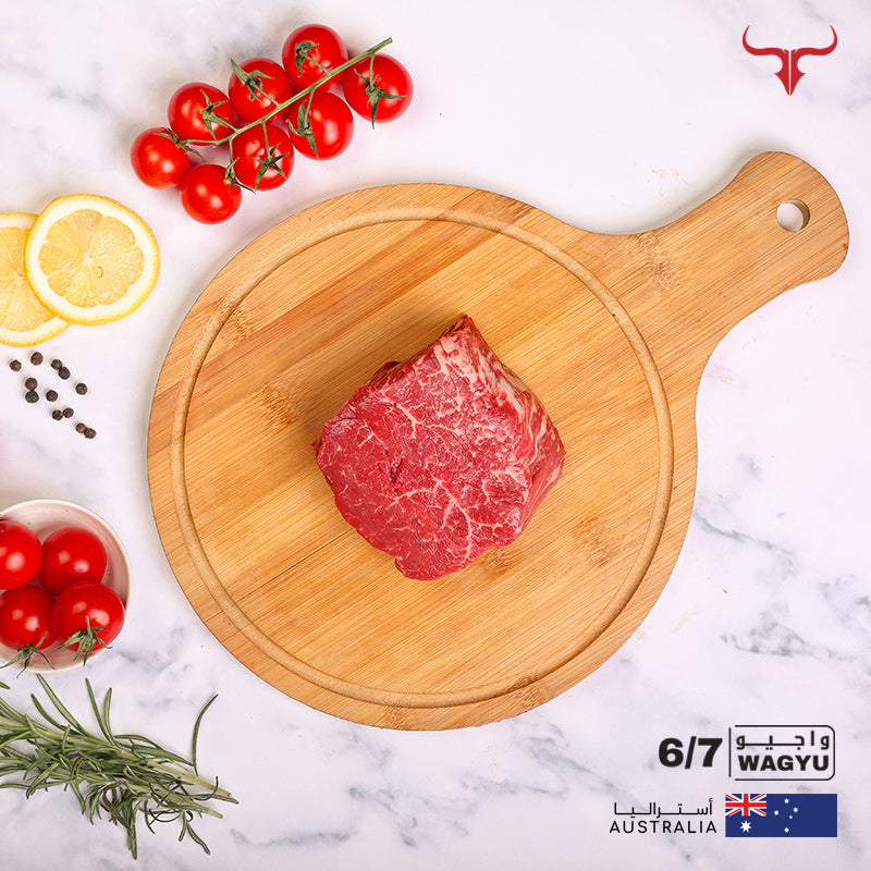 AUS Wagyu Beef Tenderloin Fillet Mignon Steak MB 6/7