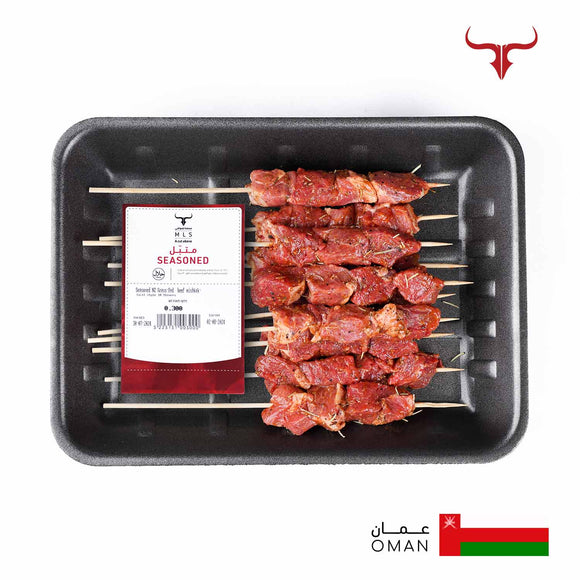 Seasoned NZ Grass-Fed Beef Mishkak- Local Style Skewers Muscat Livestock