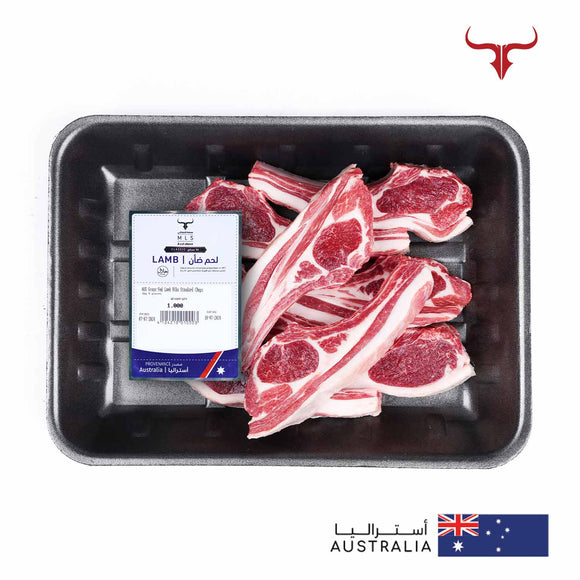 AUS Grass-Fed Lamb Ribs Standard Chops Muscat Livestock