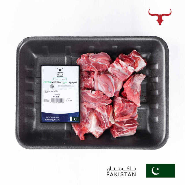 PAK Mutton Bone-in Cubes Muscat Livestock