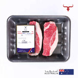 AUS Angus Beef Striploin Steak Muscat Livestock