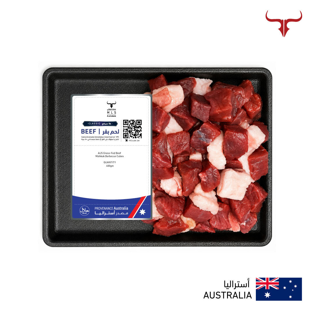 AUS Grass-Fed Beef Mishkak- Local Style Without Skewers