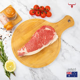 AUS Angus Beef Striploin Steak Muscat Livestock