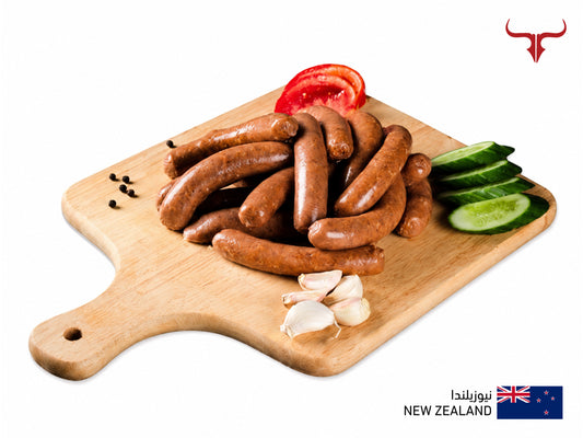 Local Seasoned NZ Grass-Fed Beef Merguez Sausages - 500gm
