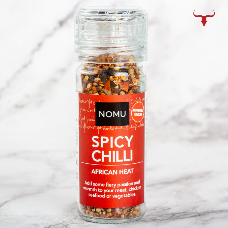 NOMU Spicy Chilli Grinder 55g Muscat Livestock