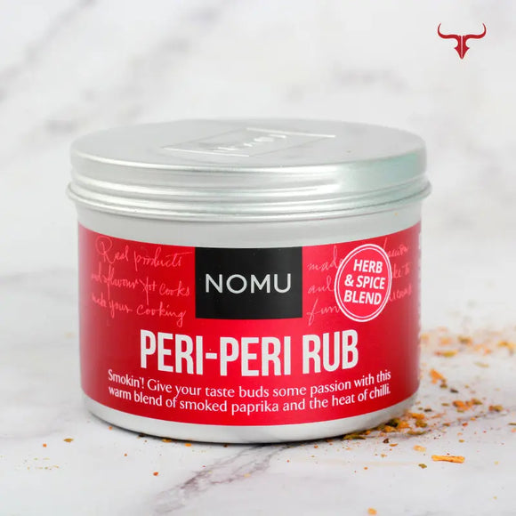 Nomu Peri-Peri Rub 65g Muscat Livestock