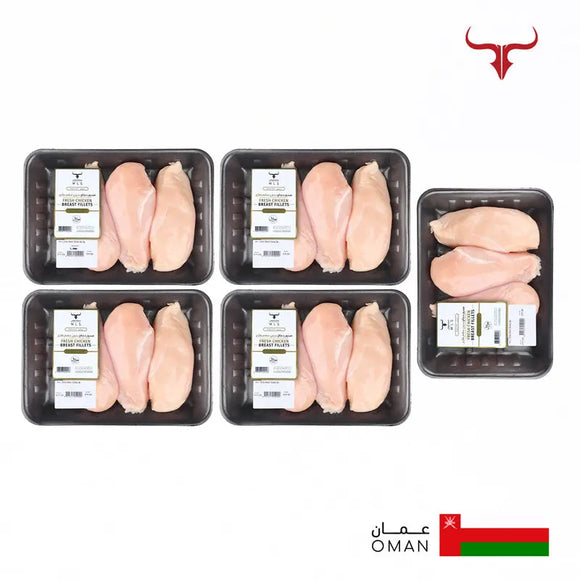 Local ﻿Chicken Breast Boneless Skinless Box 5kg Muscat Livestock