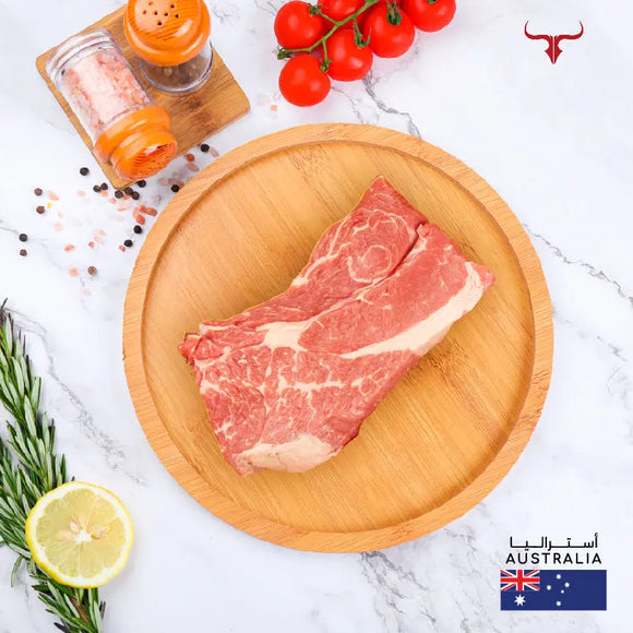 AUS Grass-Fed Beef Chuck Steak Muscat Livestock